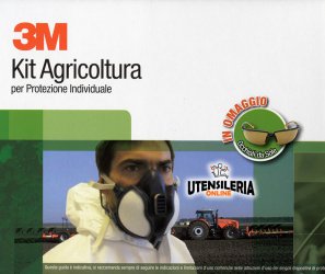 Kit Maschera protettiva 3M per allevamento suini