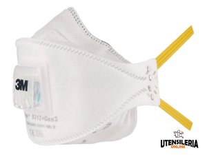 Maschera monouso 3M Aura 9312+Gen3 FFP1 per polveri con valvola