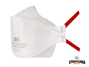 Maschera monouso 3M Aura 9330+Gen3 FFP3 per polveri senza valvola