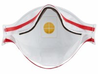 Maschera monouso per polveri 3M Aura 9332+ classe FFP3 NR D con valvola