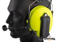 Cuffie antirumore 3M Peltor XPI con attacco elmetto, Bluetooth e microfono dinamico 31dB