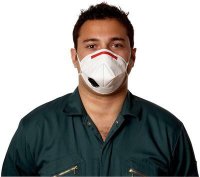 Maschera monouso 3M K113 per polveri con valvola protezione FFP3 (5pz)