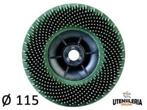 Dischi a tazza Bristle 3M attacco 14MA Ø 115 mm grana 50 (5pz)