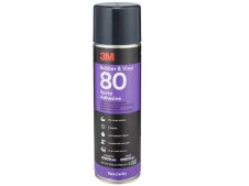 Adesivo spray professionale 3M 80 per gomma e vinile 500ml