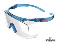 3M Occhiali di protezione da lavoro SecureFit 3700, trasparenti e anti-appannamento