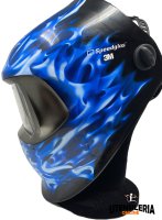 Maschera saldatura 3M Speedglas Ice Hot 100 V con ADF 3/8-12