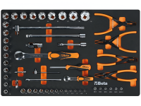 Arredamento A007I Fervi + Carrello Beta RSC24 7 Cassetti + 224 Utensili Beta