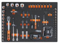 Arredamento A007M Fervi largo 1360cm + Carrello Beta C04BOX con 6 cassetti e 196 utensili inclusi