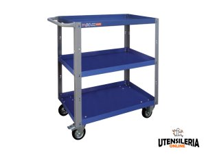 Carrello multiuso KART con 3 ripiani portata 200kg N3215/1 ABC Tools