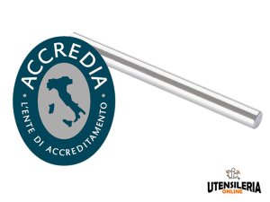 Certificato di taratura spine calibrate incertezza di misura 1 + 3