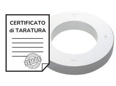 Certificato di taratura ACCREDIA calibri cilindrici lisci 3-200mm incertezza 1+3L