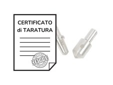 Certificato di taratura ACCREDIA VERIFICA INDIRETTA per penetratori a cono