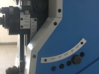 Smussatrice automatica per lamiere Aceti ad angolo variabile, smusso max 18mm