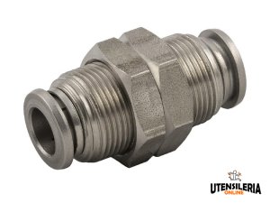 Raccordi diritti intermedio attraversamento INOX 316L Aignep 60050, 4-12mm (2pz)