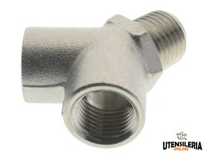 Raccordi a Y maschio centrale Aignep 6000 per aria compressa, acqua e olio (10pz)