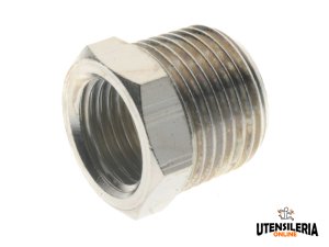 Riduzioni coniche maschio-femmina in ottone nichelato Aignep 2080 (10pz)