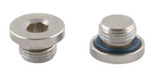 Tappi maschio cilindrici ad esagono incassato O-ring NBR Aignep 3015 (10pz)