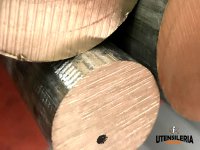 Barre tonde piene in bronzo UNI 7013-8 d.50x500mm