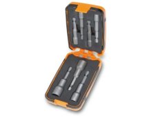 Set 7 inserti chiavi a bussola esagonali magnetici 1/4" Beta 862F/A7 in astuccio tascabile