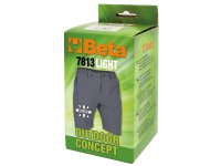 Bermuda da lavoro Work Trekking Light Beta 7813 estivi, 140g (tg. S-2XL)