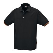 Polo da lavoro a maniche corte Beta 7547N in cotone, Nero (tg. XS-3XL)