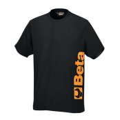 T-shirt da lavoro a maniche corte Beta 7549N in cotone, nero (tg. XS-3XL)