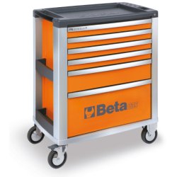 Beta carrello porta attrezzi C39 con 6 cassetti e struttura in alluminio