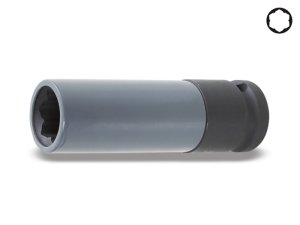 Chiave a bussola macchina con inserto polimerico Beta 720MRC 1/2" per dadi ruota veicoli Mercedes