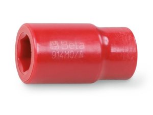 Chiavi a bussola isolate Beta 914MQ/A quadro femmina 3/8" in tecnopolimeri, 8-17mm(2pz)