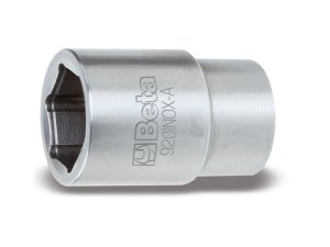 Chiave a bussola Beta 920INOX-A quadro femmina 1/2" bocca esagonale, 8-32mm