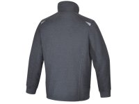 Felpa da lavoro elasticizzata Beta 7644GG in graphene con zip lunga, (tg. XS-3XL)