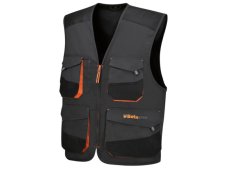 Gilet da lavoro Beta 7867G grigio in tessuto ultra leggero (tg. XS-5XL)