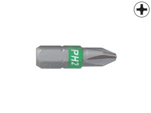 Inserti croce Phillips Beta 860PH attacco esagonale 1/4", 25 mm (10pz)