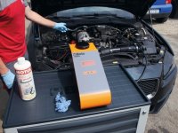 Macchina pulizia filtri antiparticolato DPF e FAP Beta1899A/M per motori diesel con detergente