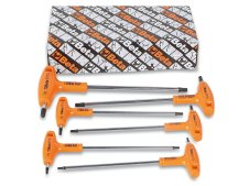 Set 6 chiavi maschio piegate Beta 97TTX/S6 per viti con impronta Torx, T10-T40