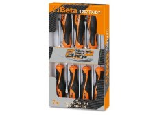 Set 7 giravite Beta Grip 1267TX/D7 per viti con impronta Torx (7pz)