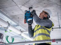 Bosch sistema di aspirazione della polvere GDE 18V-12 per martelli perforatori