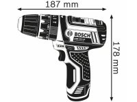 Trapano battente GSB 12V-15 Bosch in valigetta senza batteria