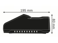 Caricabatterie GAL 18V-160 C 16A Bosch per batterie 18V con connectivity