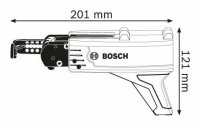 Caricatore viti 6,0mm MA 55 adatto a GSR 6-25 TE e GSR 6-45 TE