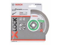 Disco diamantato X-LOCK Bosch per ceramica Turbo ø125x7mm