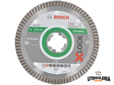Disco diamantato X-LOCK Bosch per ceramica Turbo ø125x7mm