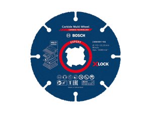 Disco da taglio universale Bosch Carbide Multi Wheel X-Lock, 115mm