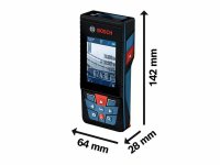 Bosch distanziometro laser rosso GLM 150-27 C Professional fino 150 mt