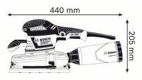 Levigatrice orbitale GSS 280 AVE 350W vibrazioni ridotte L-BOXX