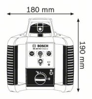 Livella laser rotante verde GRL 300 HVG Bosch
