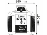Livella laser rotante GRL 300 HVG Bosch linea verde in Kit