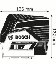 Livella laser a linee GCL 2-50 C + RM 2 + treppiede BT 150