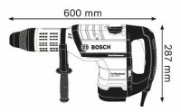 Martello perforatore Bosch GBH 12-52 D SDS max 1700W colpo 19 J