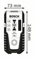 Ricevitore elettronico Bosch LR 1 - raggio laser rosso fino 200m